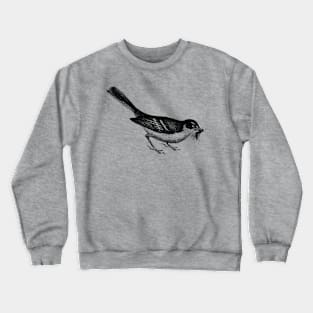 Vintage bird retro design Crewneck Sweatshirt